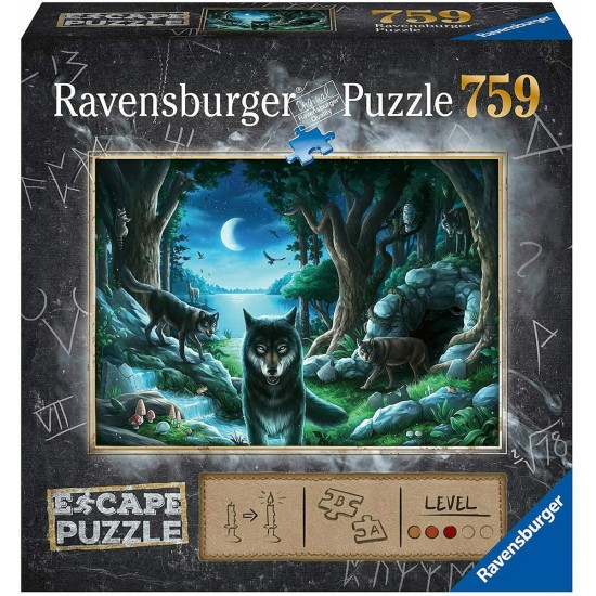 Ravensburger Puzzle Escape: Η Κατάρα των Λύκων (16434)