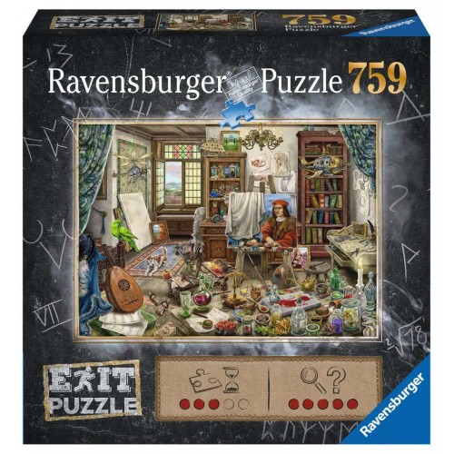 Ravensburger Puzzle EXIT Το στούντιο του καλλιτέχνη (16782)