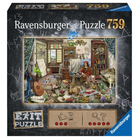 Ravensburger Puzzle EXIT Το στούντιο του καλλιτέχνη (16782)