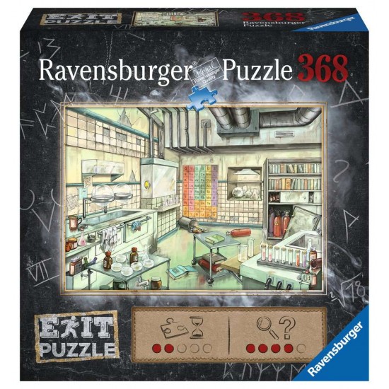Ravensburger Puzzle EXIT Das Labor 368 Τεμ. (16783)