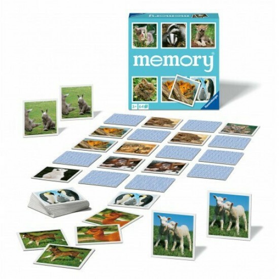 Ravensburger Επιτραπέζιο Μνήμης Memory Μικρά Ζωάκια (20879)