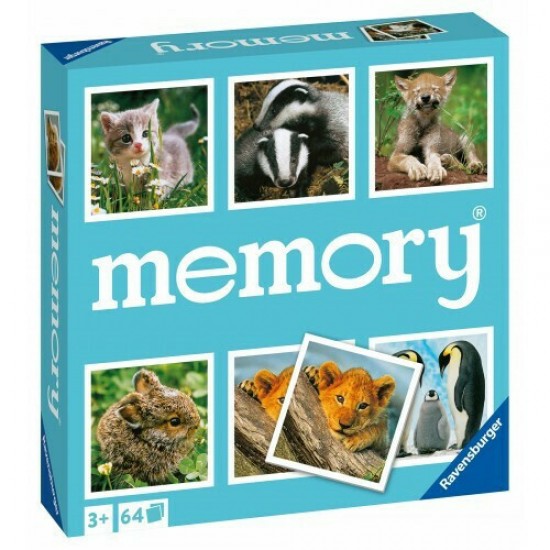 Ravensburger Επιτραπέζιο Μνήμης Memory Μικρά Ζωάκια (20879)