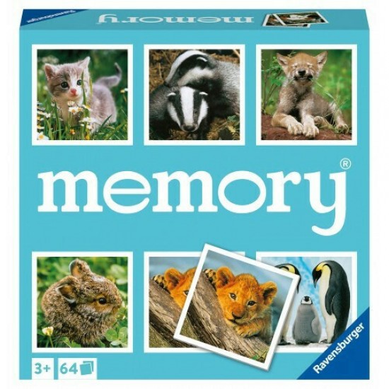 Ravensburger Επιτραπέζιο Μνήμης Memory Μικρά Ζωάκια (20879)