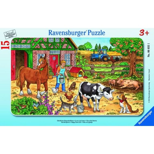 Ravensburger  Puzzle  Happy Farm Life (60351)
