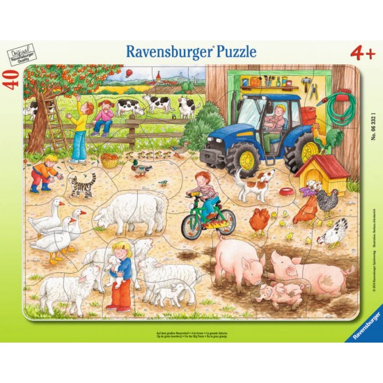 Ravensburger  Puzzle on the big farm (63321)