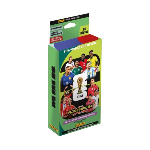Panini Adrenalyn XL: Fifa World Cup 2026 - XXL Blister Pack (Greek Pack / English Cards)(118239)