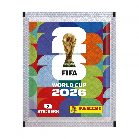 Panini FIFA World Cup 2026: Sticker Collection - Display of 100 Packs (120305) Panini FIFA World Cup 2026: Sticker Collection - Display of 100 Packs (120305)