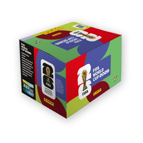 Panini FIFA World Cup 2026: Sticker Collection - Display of 100 Packs (120305)