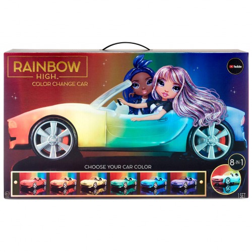 Rainbow High Color Change Car (574316EUC)