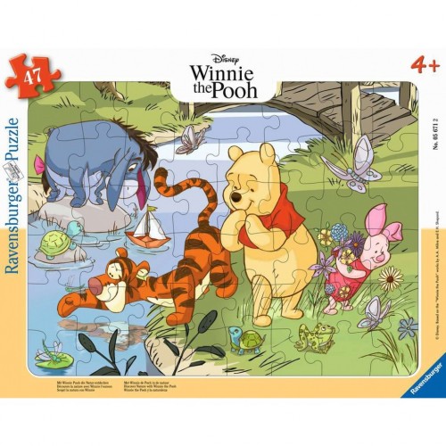 Ravensburger Puzzle Ανακαλύψτε τη φύση με τον Winnie the Pooh (05671)