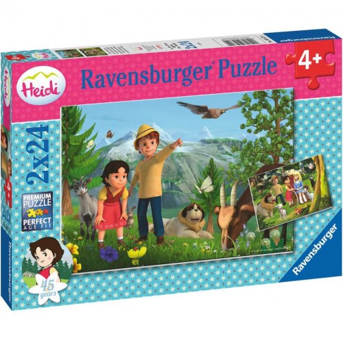 Ravensburger Puzzle Η περιπέτεια της Heidi (05672)