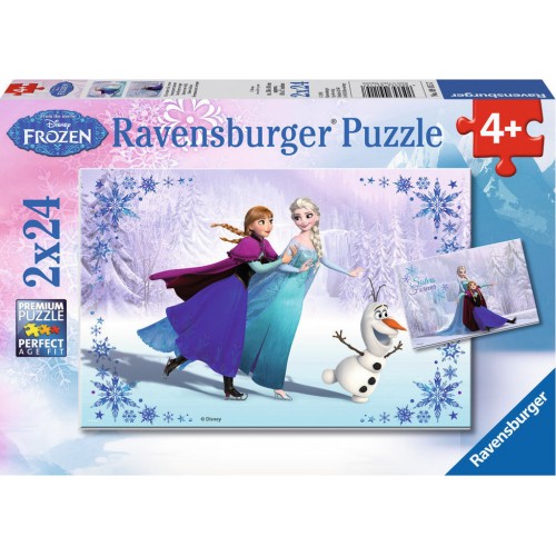 Ravensburger Sisters Always 2 X 24 pcs Puzzle Disney Frozen (09115 7)