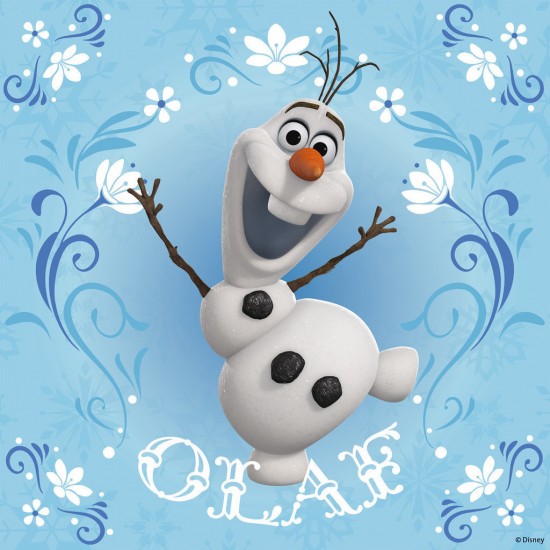 Ravensburger Elsa, Anna - Olaf 3 X 49 pcs Puzzle Disney Frozen (09269 7)