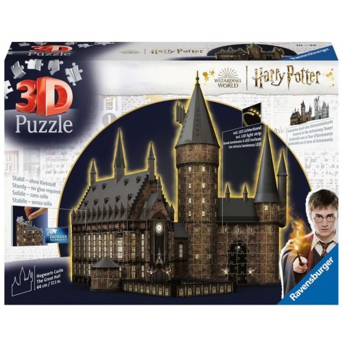 Ravensburger Puzzle Hogwarts Castle The Great Hall Night Edition (11550)