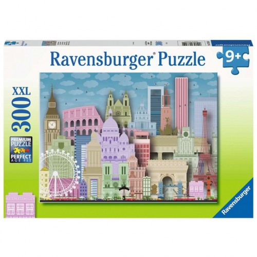 Ravensburger Puzzle Πολύχρωμη Ευρώπη (13355)