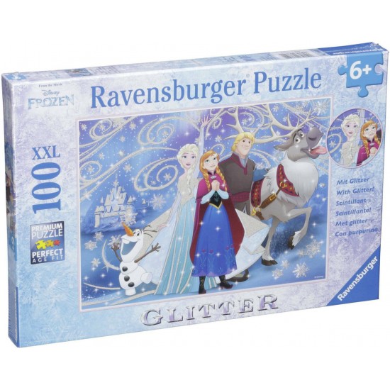 Ravensburger Disney Frozen Glittery Snow 100 pcs XXL (13610 0)