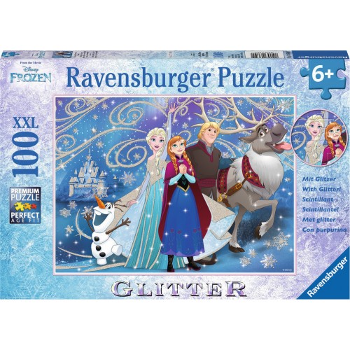 Ravensburger Disney Frozen Glittery Snow 100 pcs XXL (13610 0)