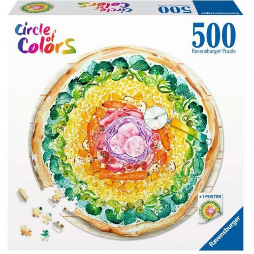 Ravensburger Puzzle Circle of Colors Pizza (17347)