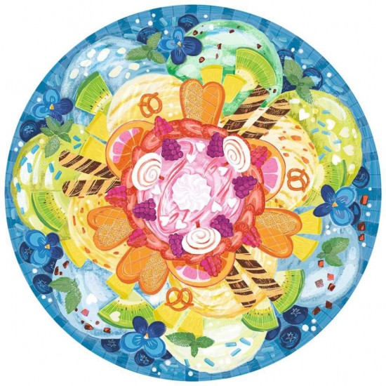 Ravensburger Puzzle Circle of Colors Ice Cream (17348)