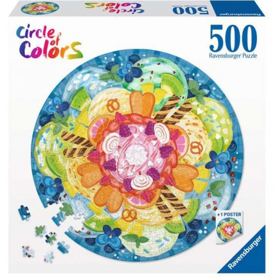 Ravensburger Puzzle Circle of Colors Ice Cream (17348)