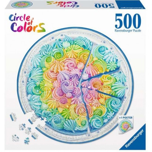 Ravensburger Puzzle Circle of Colors Rainbow Cake (17349)