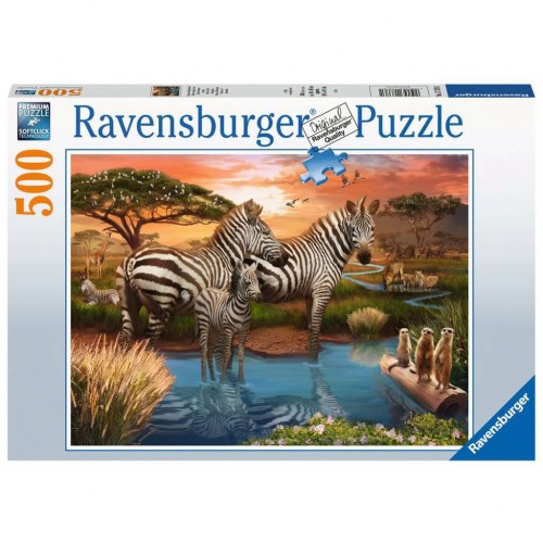 Ravensburger Puzzle Zebras στην νεροτρύπα (17376)