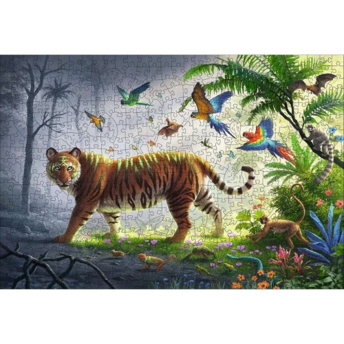 Ravensburger Wooden Puzzle Tiger in the Jungle (17514)