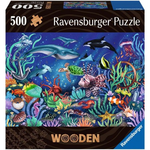 Ravensburger Wooden Puzzle Κάτω στη θάλασσα (17515)