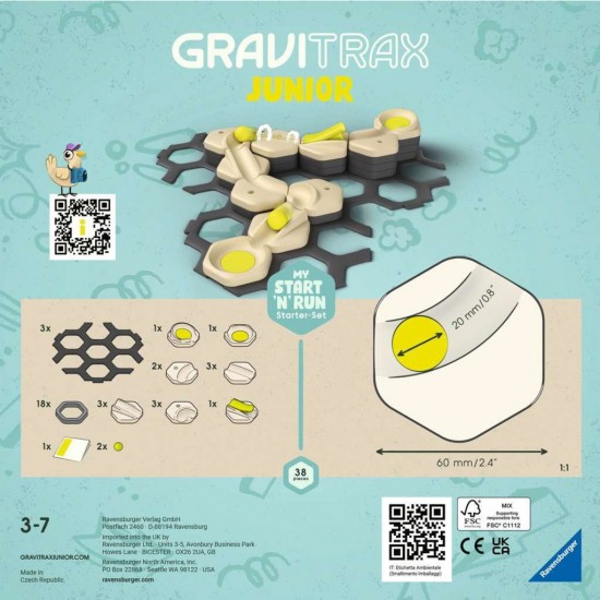 Ravensburger GraviTrax Junior Starter Set S Start & Run (27531)