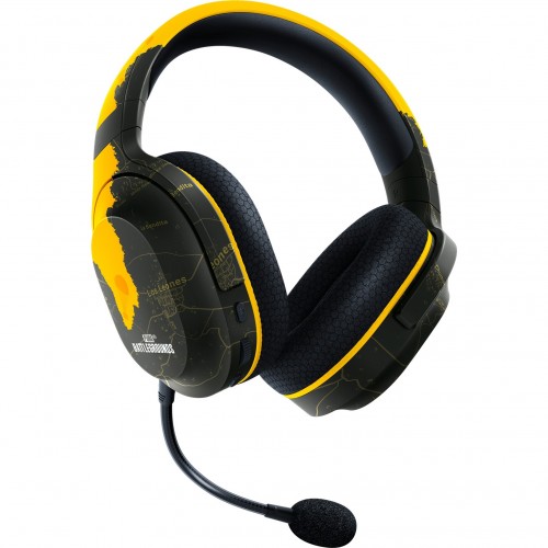 Razer Barracuda X - PUBG: BATTLEGROUNDS Edition gaming headset (black/yellow, USB dongle, Bluetooth) (RZ04-04430500-R3M1)