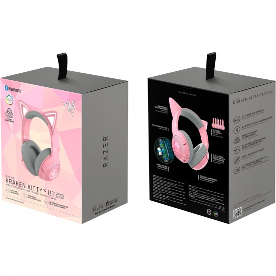 Razer Kraken Kitty V2 BT gaming headset (pink, Bluetooth) (RZ04-04860100-R3M1)