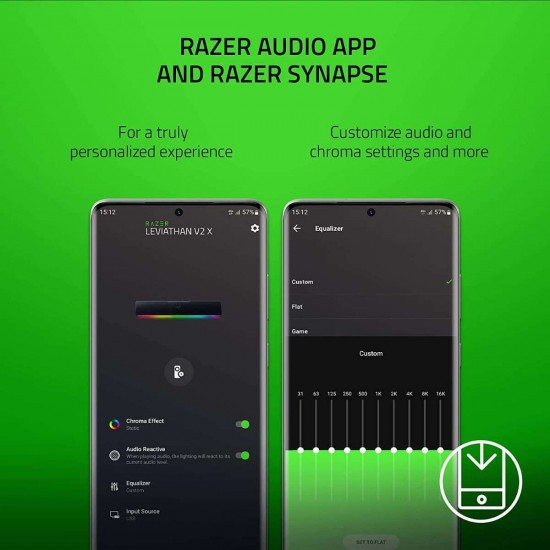 Razer Leviathan V2 X Gaming Soundbar (RZ05-04280100-R3M1) Razer Leviathan V2 X Gaming Soundbar (RZ05-04280100-R3M1)