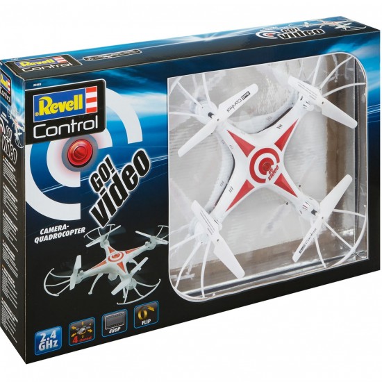 Revell Drone Quadcopter GO VIDEO! (23858)