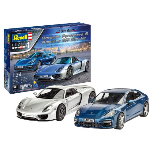 Revell Plastic model Gift Set Porsche (5681)