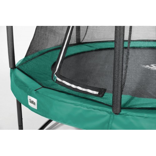 Salta Trampoline Comfort Edition, fitness equipment (green/black, round, 305 cm) (5075G)