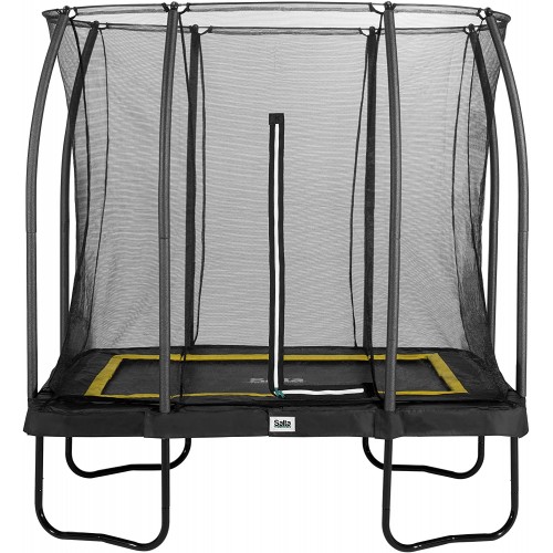 Salta Trampoline Comfort Edition, fitness equipment (anthracite, rectangular, 153 x 214 cm) (5091A)