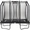 Salta Trampoline Premium Black Edition, fitness equipment (black, rectangular, 153 x 214 cm) (5361)