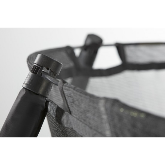 Salta Trampoline Premium Black Edition, fitness equipment (black, rectangular, 214 x 305 cm) (5362)