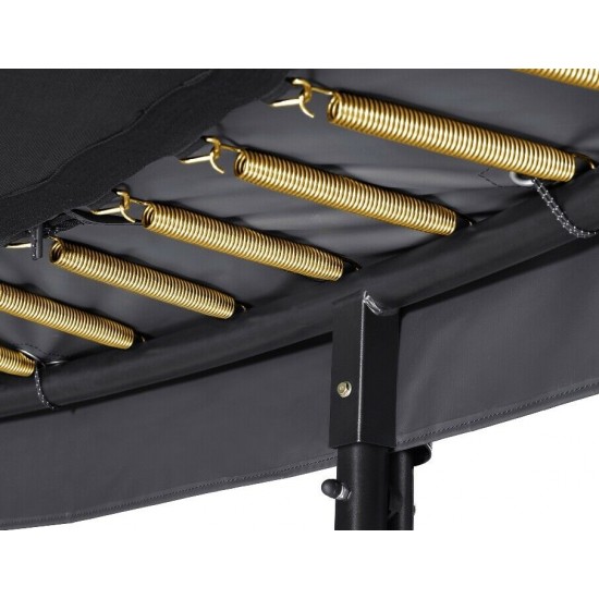 Salta trampoline first class, fitness equipment (black, round, 305 cm) (5372A)