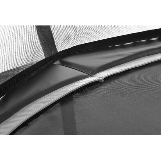 Salta trampoline first class, fitness equipment (black, round, 305 cm) (5372A)