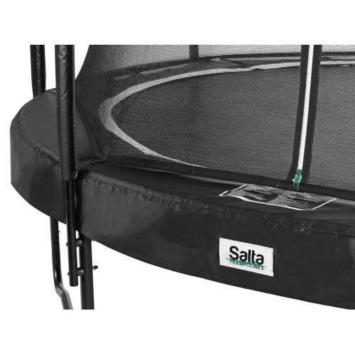 Salta Trampoline Premium Black Edition, fitness equipment (black, round, 305 cm) (554)