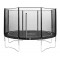 Salta trampoline combo, fitness equipment (black, round, 305 cm) (584A)