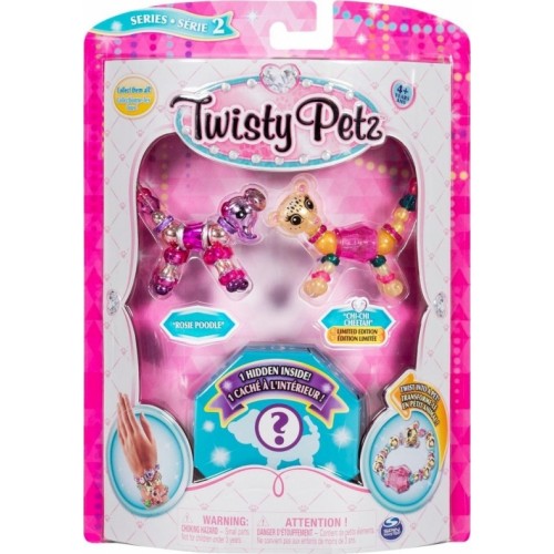 Spin Master - Twisty Petz Three Pack Figures Serie 2 - Rosie Poogle & Chi-Chi Cheetah (20104386)