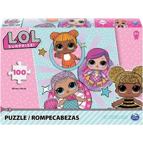 Spin Master L.O.L. Surprise! - Puzzle with 4 Girls (100pcs) (20114665)