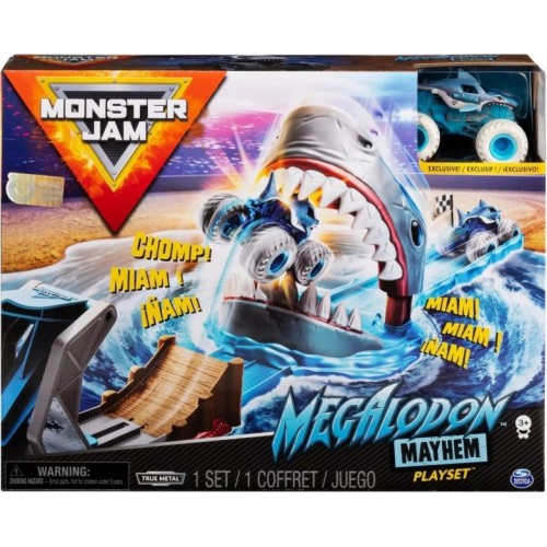 Spin Master Monster Jam - Megalodon Mayhem Stunt Playset (1:64) (20120790)