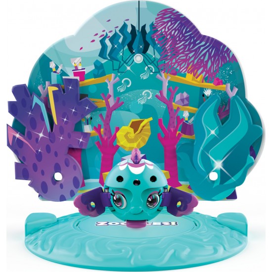 Spin Master Zoobles!: Z-Girlz & Happitat - Green Fish Girl Figure (1-Pack) (20134942)