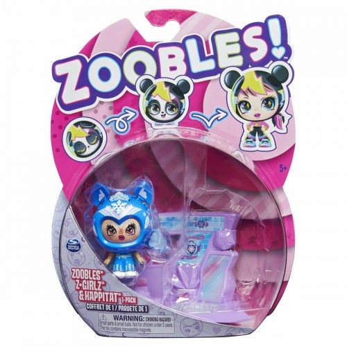 Spin Master Zoobles!: Z-Girlz & Happitat - Snowfie Figure (1-Pack) (20134946)