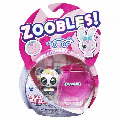 Spin Master Zoobles!: Z-Girlz & Happitat - Panda Girl Figure (1-Pack) (20134947)