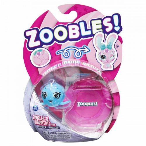 Spin Master Zoobles!: Zoobles & Happitat - Blue Fish 1-Pack (20134971)