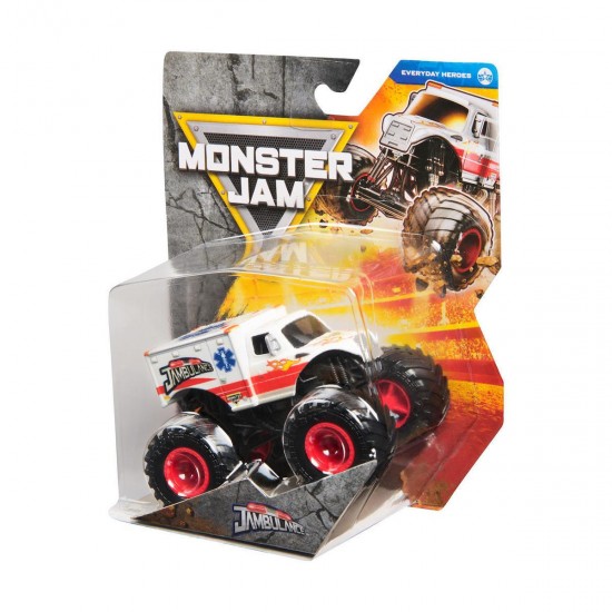 Spin Master Monster Jam: Everyday Heroes - Jambulance Vehicle (1:64) (20153482)